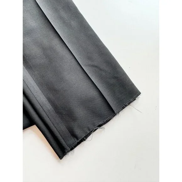 NWOT Men's CANALI Black Travel Wool Mohair Satin-Trimmed Tuxedo Pants, Size 46R - Picture 8 of 16